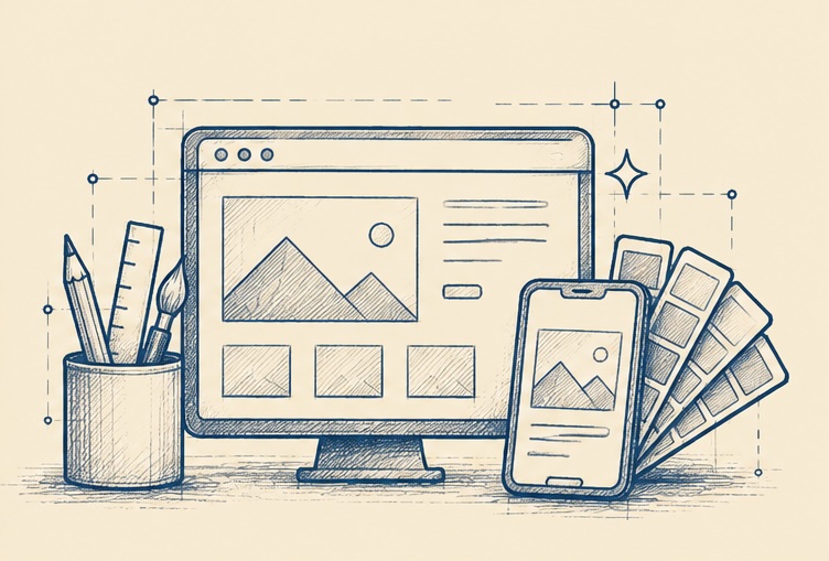 Sketch of design tools and devices