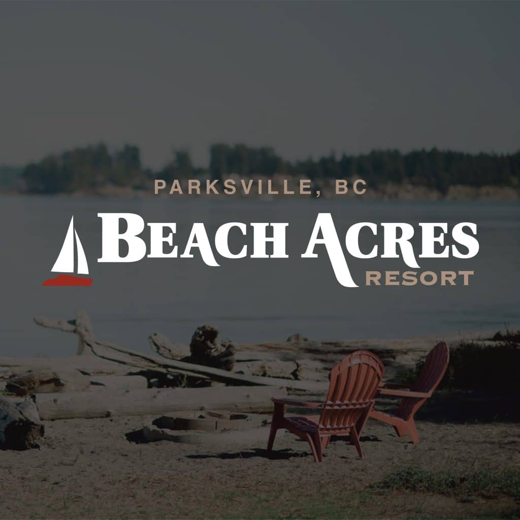Beach Acres Resort in Parksville BC featured in the SEO and GEO optimization portfolio